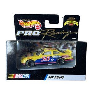 New 1998 Team Hot Wheels 1:24 Pro Racing NASCAR Boy Scouts #50 Diecast